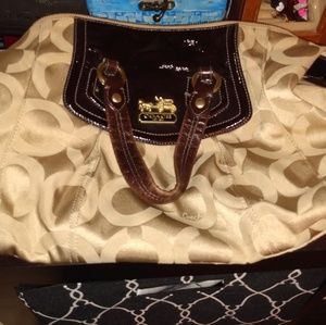 Coach bag, slightly used